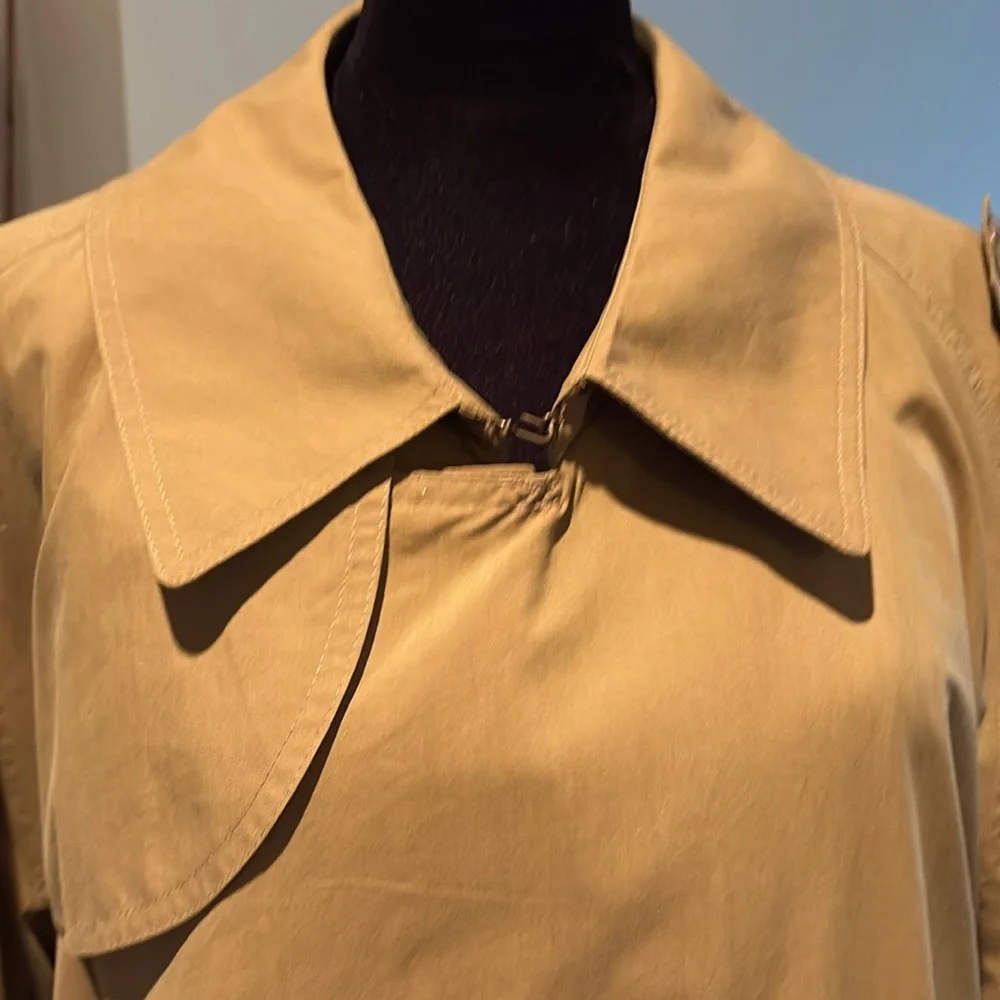 Authentic Christian Dior Vintage Military Trench sz 10 excellent condition ❤️ - Picture 16 of 16